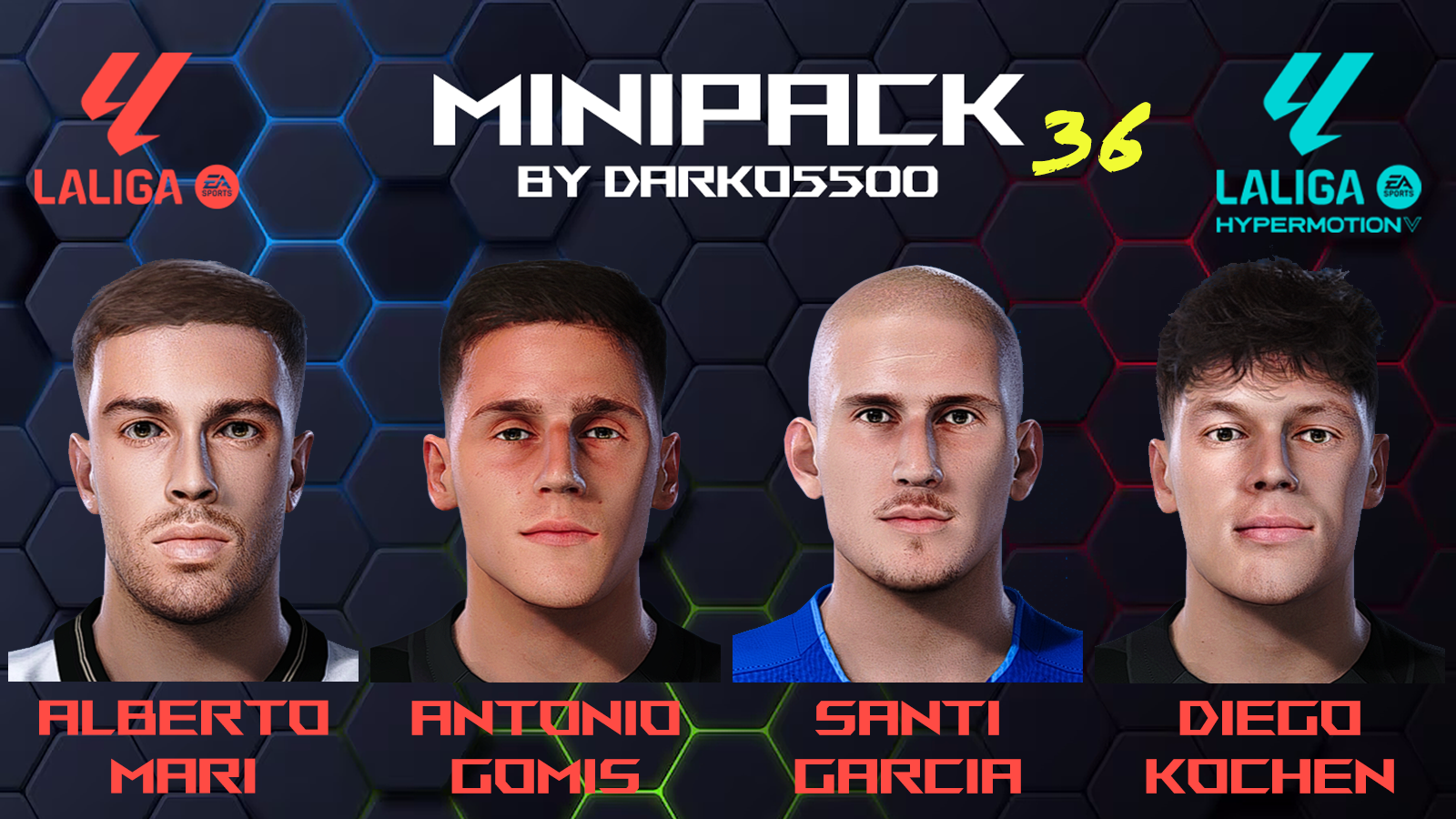 PES 2021 La Liga Mini Facepack #36 by Darko5500