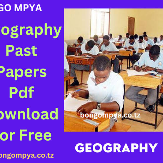 Geography Past Papers Download Pdf For Free 2023 (F 1-4)