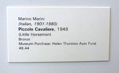 Marino Marini - Piccolo Cavaliere at Portland Art Museum