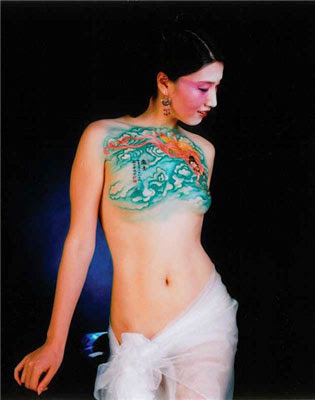 Asian Body Painting Picture Gallery
