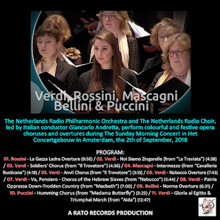 BackVerdi20Rossini20Mascagni20Bellini20&amp20Puccini - Verdi, Rossini, Mascagni, Bellini & Puccini