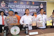 Polres Banyuasin Tangkap Tiga Pelaku Penyalahgunaan Pupuk Bersubsidi