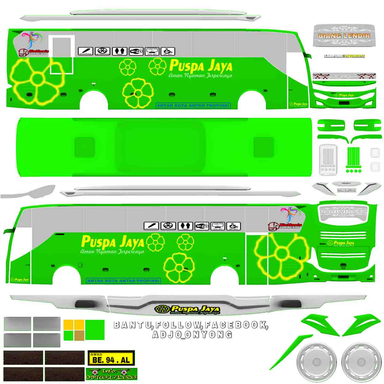 download mod bus puspa jaya