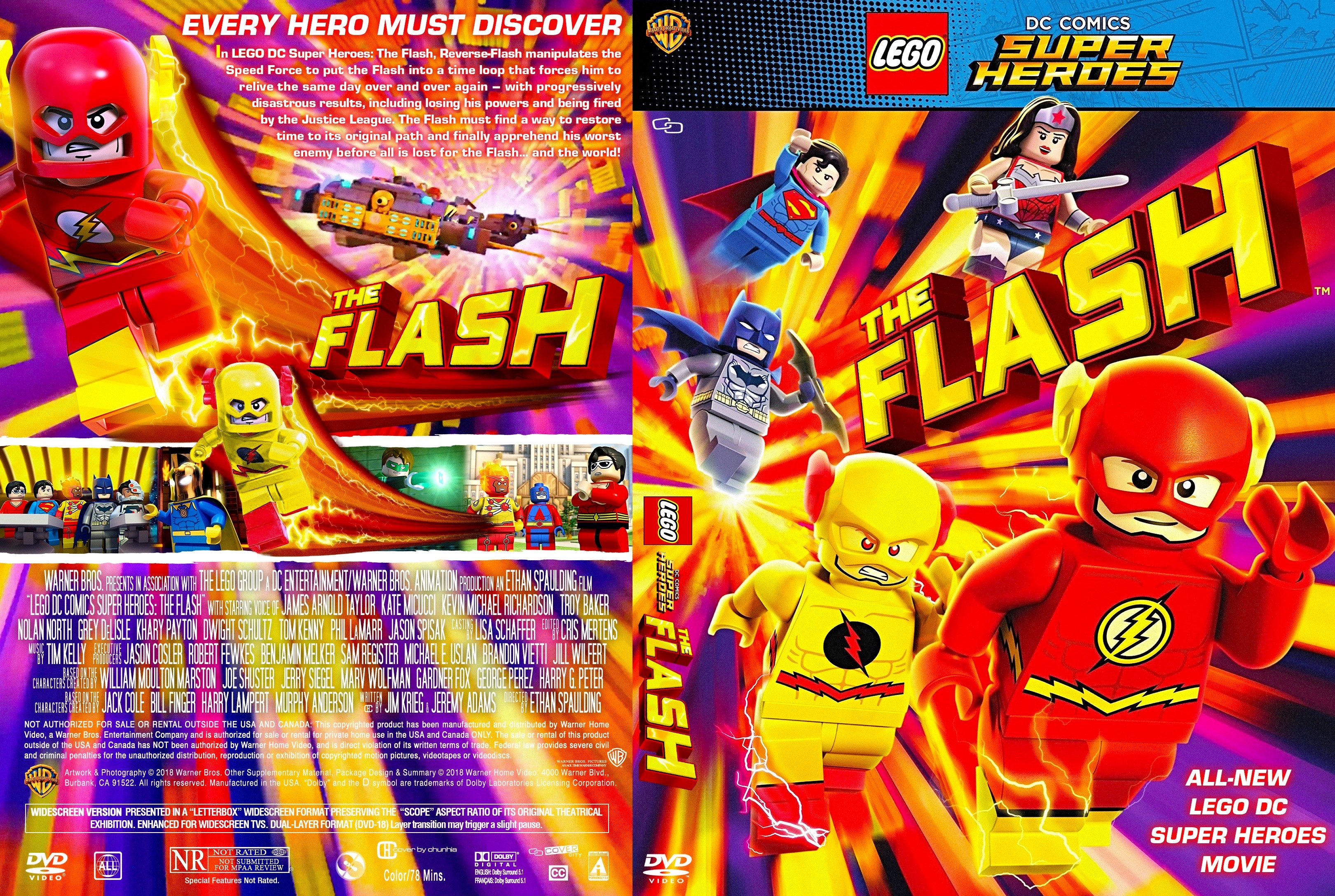 2018 Lego DC Comics Super Heroes: The Flash