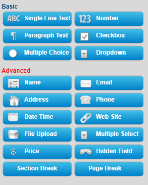 form builder form builder
