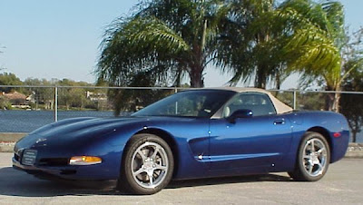 Blue 2004 Commemorative Corvettes Convertible Image