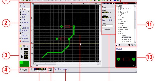 Sprint Layout 5.0 - Software Pembuat PCB  Belajar CorelDRAW