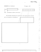 NSA Memo (pg 1) Re MUFON Conference - 1978