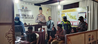 Polres Pasuruan Kota Sediakan Layanan Vaksin di Posyan OPS Ketupat Semeru 2023