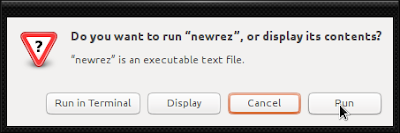 Nautilus executable teks file