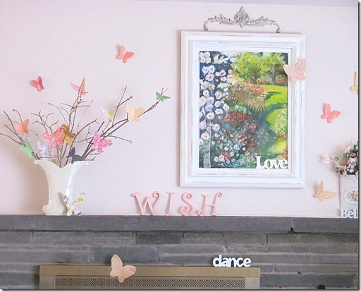 butterfly mantel