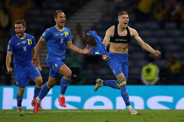 Dovbyk Ukraine vs Sweden - Euro 2020