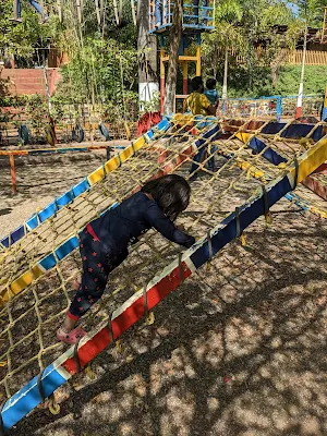 Rope climbing for kids