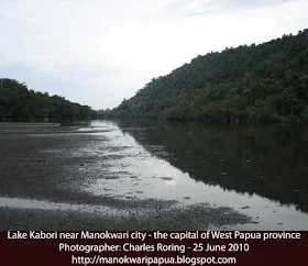 Lake Kabori in Manokwari