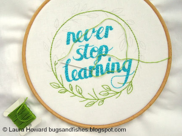 Stitching the leaves and branches