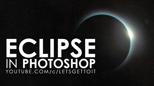 How to Make a SOLAR ECLIPSE in Photoshop