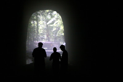 Stumphouse Tunnel Silhouettes