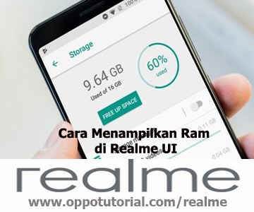 Cara Menampilkan Ram di Realme UI