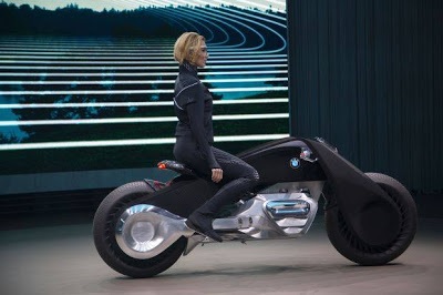 Checkout The Self Driving Motorcycle Unveiled By BMW That Protects The Rider.(Photos)