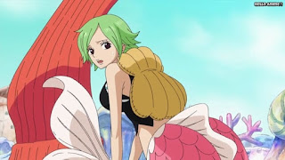 ワンピースアニメ 魚人島編 528話 ケイミー | ONE PIECE Episode 528