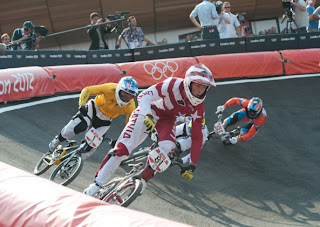 BMX in full gear helmets and pads