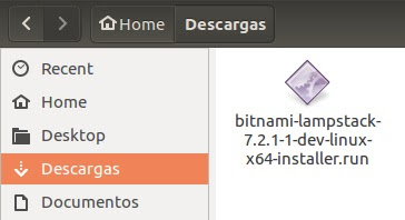 Descargar LAMP con Bitnami en Linux