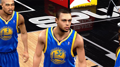 NBA 2K13 Stephen Curry Face Update Playoffs