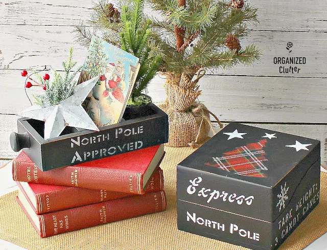 A 2019 Christmas Decor Recap #DIYChristmas #oldsignstencils #upcycle #repurpose #holidaydecor #rusticChristmas