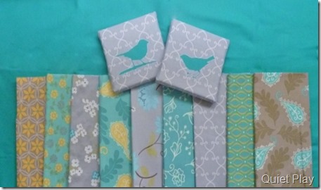 With fabrics