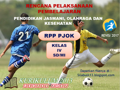  Permainan Bola Besar Sederhana dan Atau Tradisional RPP PJOK Kelas 4 SD/MI Kurikulum 2013 Revisi 2017