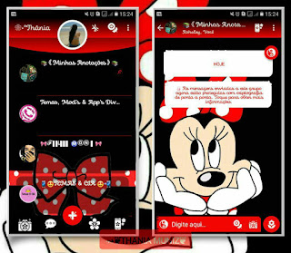 Minnie Lacinho Theme For YOWhatsApp & Fouad WhatsApp By Thania