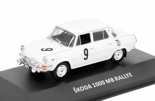 škoda collection de agostini, škoda 1000 mb rallye 1:43