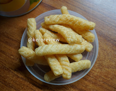 รีวิว คาลบี้ ข้าวเกรียบกุ้ง รสซุปข้าวโพด (CR) Review Shrimp Chips Corn Potage Flavor, Calbee Brand.