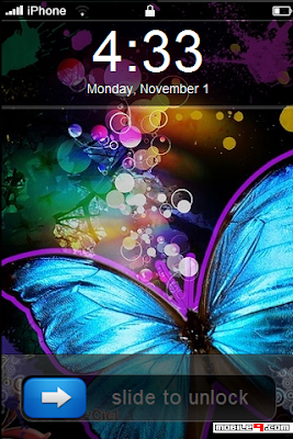 iPhone 3Gs Butterflie Theme