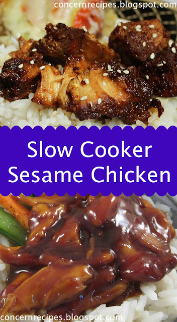 Slow Cooker Sesame Chicken