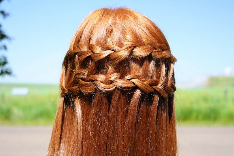 Nette Mädchen-Frisuren Bow Braid