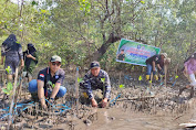 Bersinergi dengan PT DAK, IKBP Kayangan Sukses Laksanakan Penanaman Mangrove Di Lombok Timur 