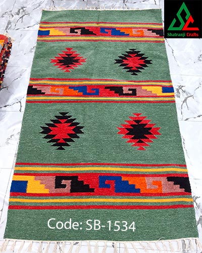 Shatranji (শতরঞ্জি) Floor Mat Carpet SB-1534