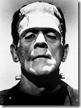 Boris Karloff en la más famosa de las interpretaciones de «Frankenstein»