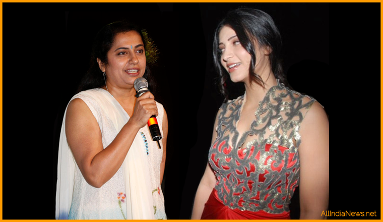 Shruthi Hasan and Suhasini Are Real Sisters