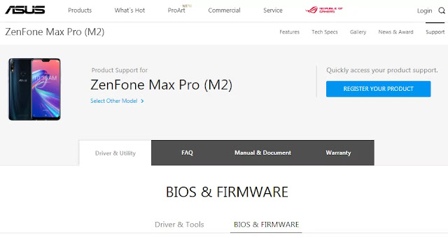 asus zenfone max pro m2 android 10