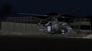 arma3のIvory Aircraft MODのUY-1Y Venom