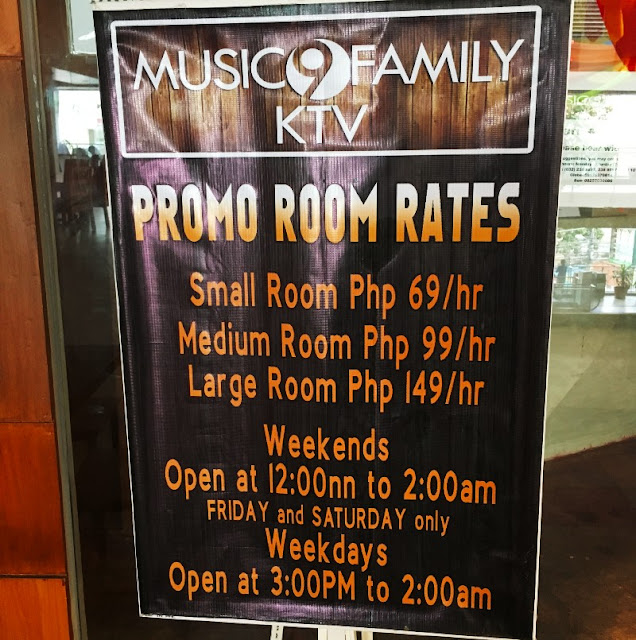 Music 9 Family KTV Rates and Operating Hours Talamban Times Square