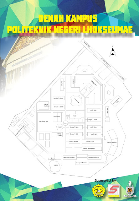 DENAH KAMPUS POLITEKNIK NEGERI LHOKSEUMAWE
