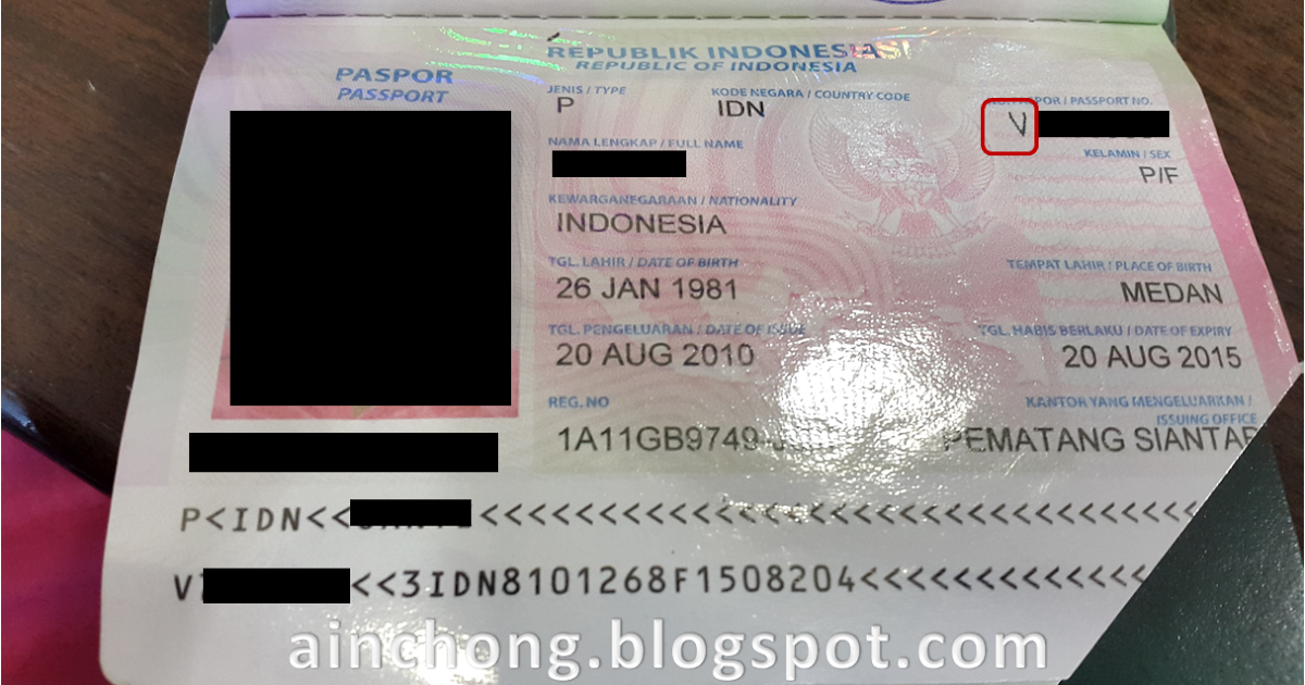 Journey To A Destiny: Renew Passport dan Permit Pembantu 