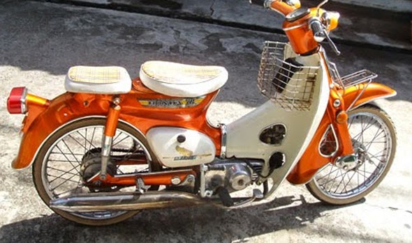 Honda C70 Pitung Modifikasi Paling Keren Foto dan Gambar 