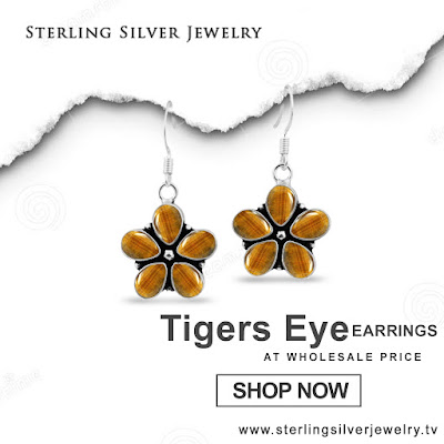 Tiger Eye Handmade Earrings