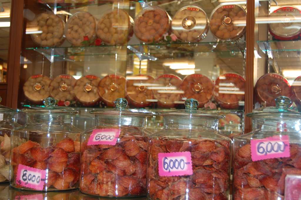 Bird Nest Sold At a Specialty Products Shop in Hatyai, Thailand