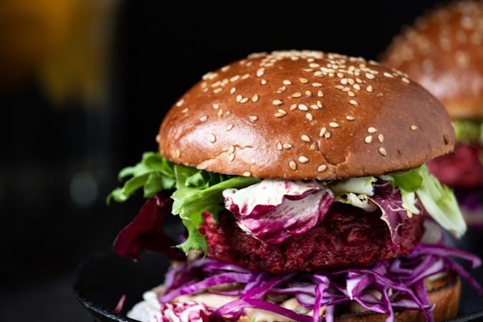 Health on My Mind: Beetroot Tikki Burger : Food Translate