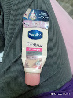 Vaseline Deodorant Dry Serum Ultra Bright Review